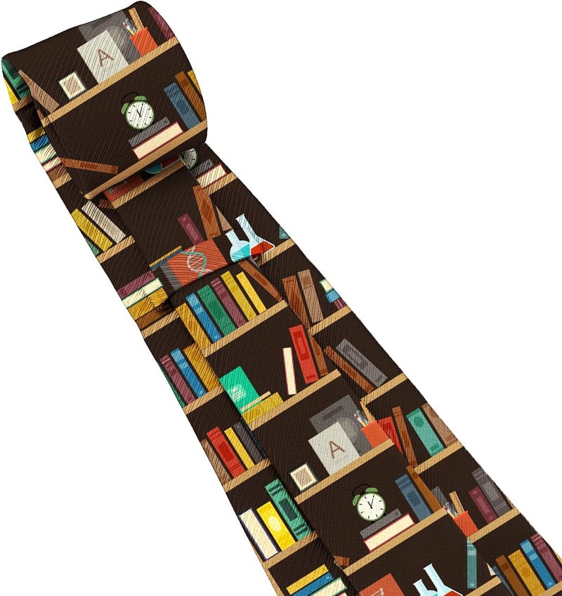 Guhothli Mens Funny Neckties Fashion Neck Ties Formal Party Novetly Tie for Men - Image 4